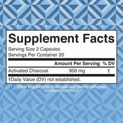 Activated Charcoal Capsules