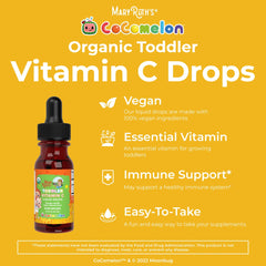 CoComelon Organic Toddler Vitamin C Liquid Drops