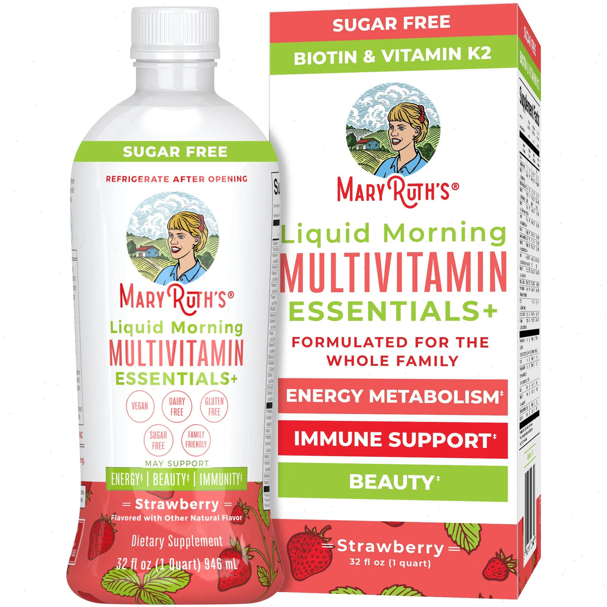 Liquid Morning Multivitamin Essentials+