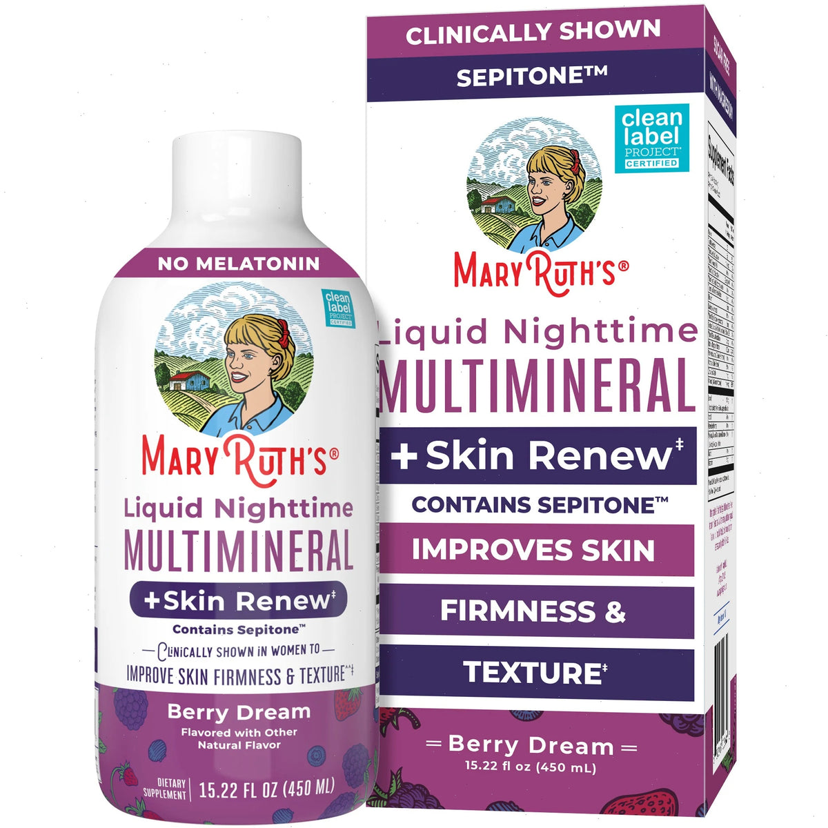 Liquid Nighttime Multimineral + Skin Renew