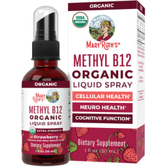 Methyl B12 Organic Spray, Strawberry