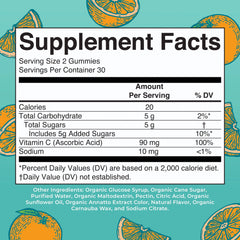 Organic Kids Vitamin C Gummies