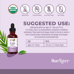 Organic Valerian Root Liquid Drops