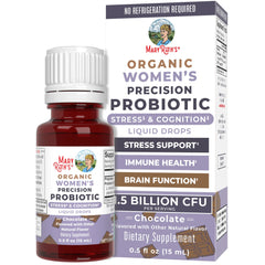 Organic Women's Precision Probiotic Stress & Cognition Liquid Drops